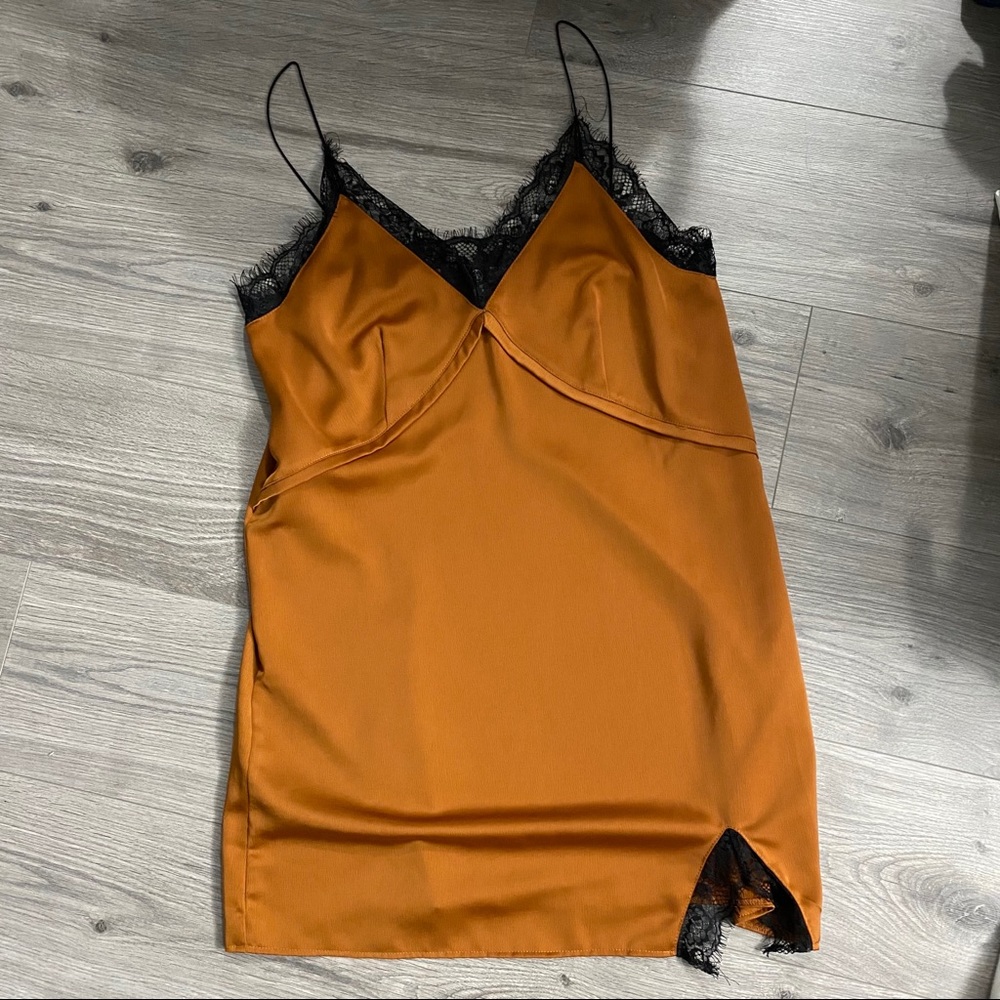 Missguided Satin&Lace Slip Dress